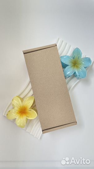 Крабик для волос Гавайский цветок