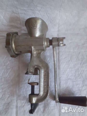 Мясорубка ручная чугунная СССР