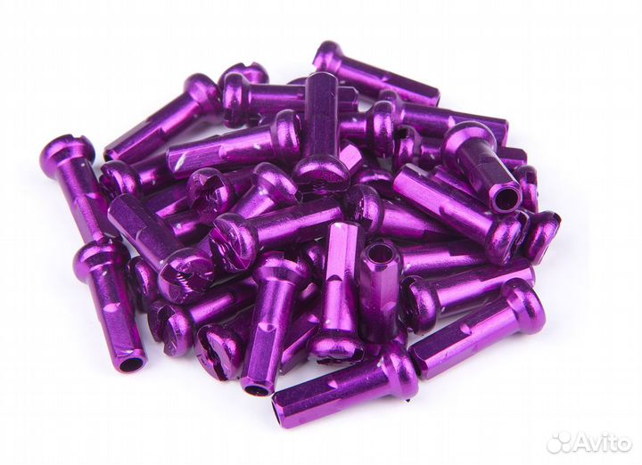 Комплект ниппелей для спиц CN Spoke, 14 мм, алюмин