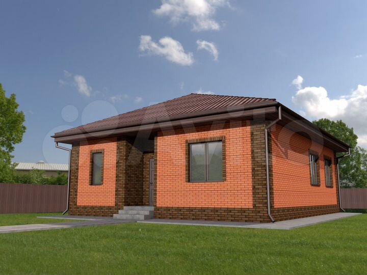 Коттедж 85 м² на участке 7 сот.