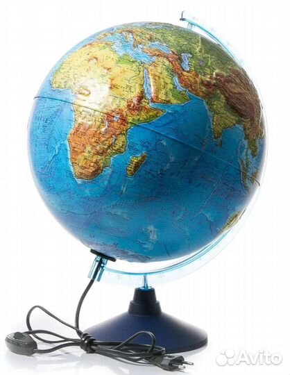 Интерактивный глобус с подсветкой, 32 см
