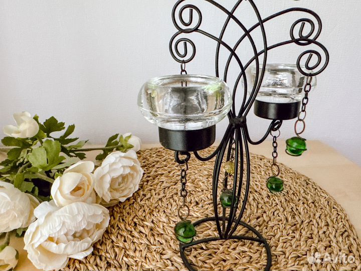 Подсвечник на 2 свечи