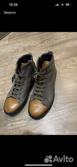 Ботинки демисезонные италия