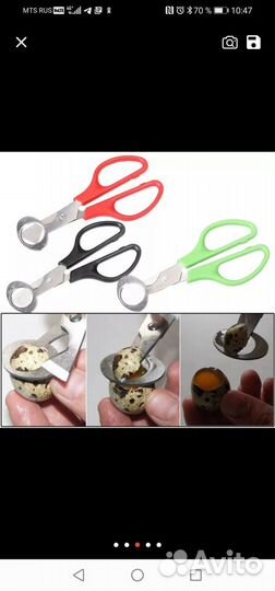 Ножницы для перепелиных яиц