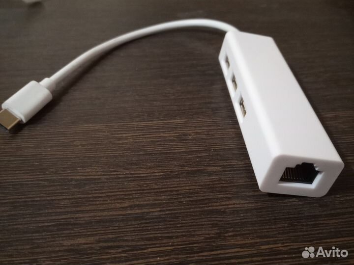 USB Type-c хаб с Lan