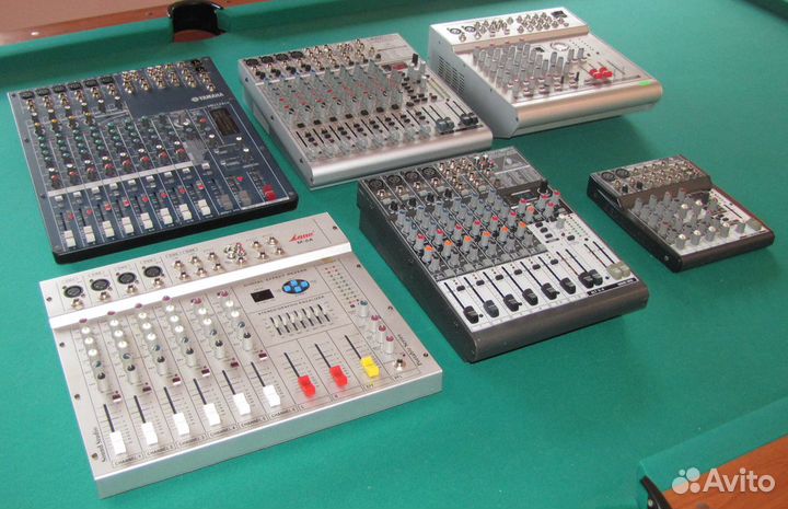 Микшерные пульты 6ш Вокал процессор Микшер FX USBt