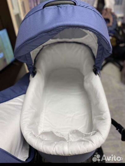 Коляска 2 в 1 indigo Barbara бу реверсивный блок