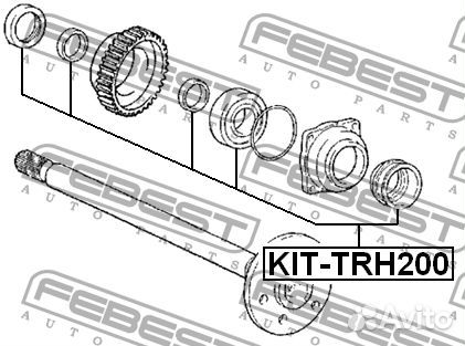 Подшипник полуоси