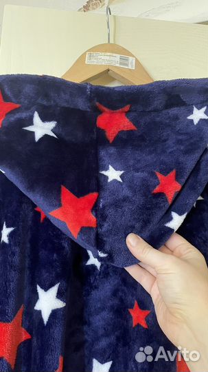 Халат плюшевый