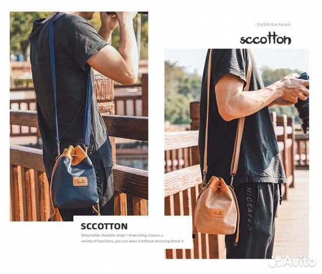 Черная сумка для фотоаппарата для Nikon Canon Sony