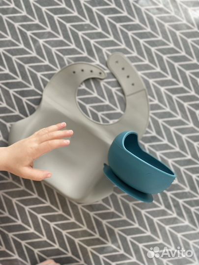 Силиконовая посуда для малышей