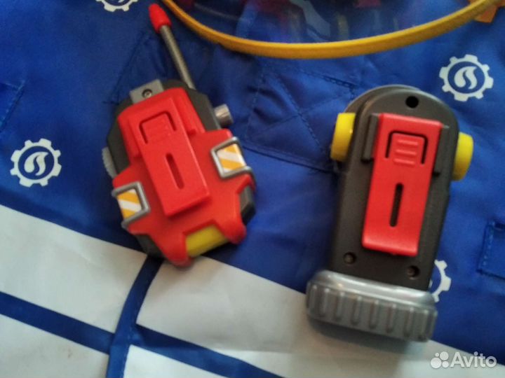 Пожарный Сэм жилет и каска ребенку