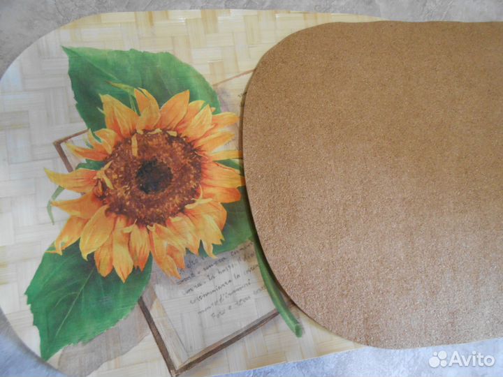 Салфетки на стол с пробковой основой