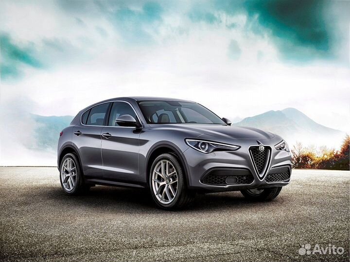 Плёнка для оклейки фар автомобиля Alfa Romeo Stelv