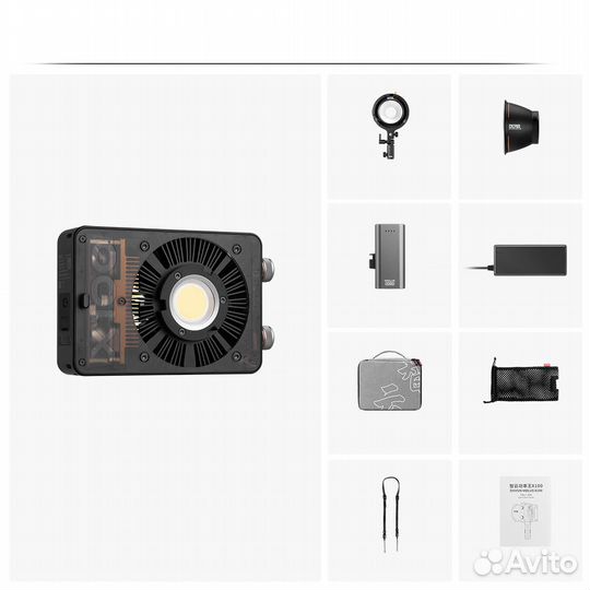 Осветитель Zhiyun molus X100 combo