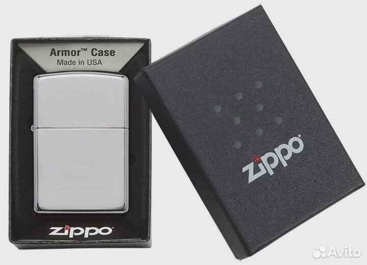 Эксклюзивная зажигалка Zippo Armor Chrome