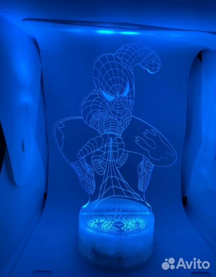 Новый 3-D ночник для мальчика