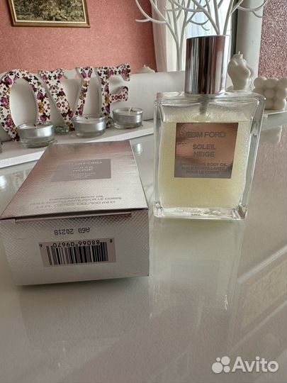 Масло tom ford soleil neige