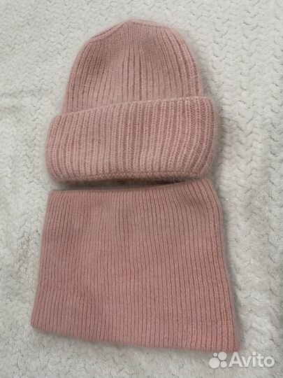 Зимняя шапка и снуд