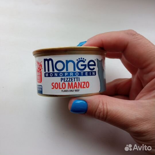 Monge Monoprotein, с говядиной (кусочки)