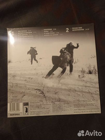 Виниловая пластинка гражданская оборона