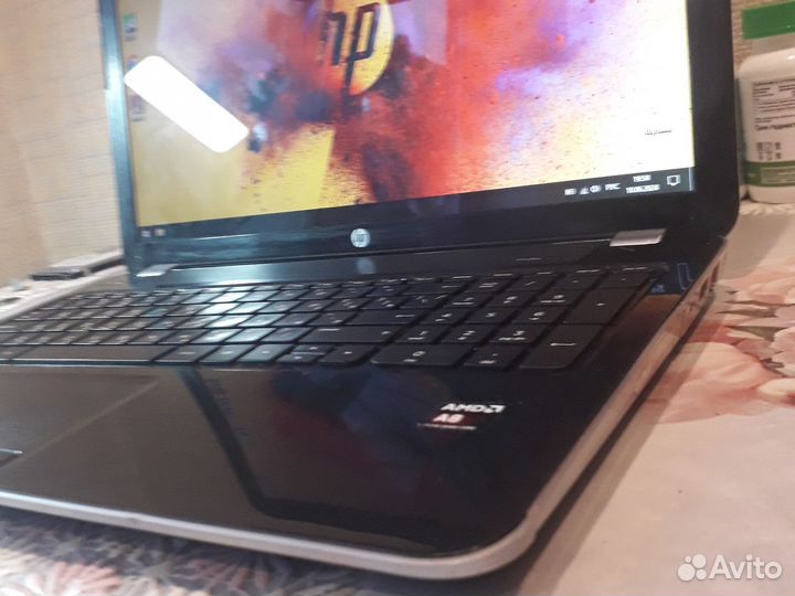 Ноутбук HP 15-e/amd a8-5550m/ati 8670m/ssd+hdd