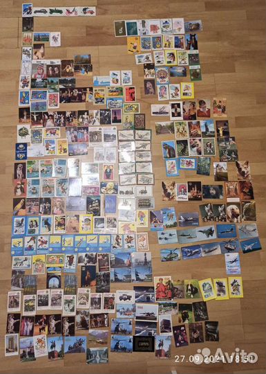 Календарики 1976-2011. 250 шт