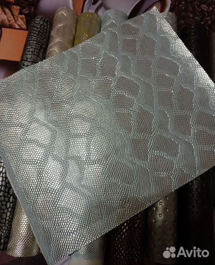 Кожзам Скрапбукинг Отрезы кожзаменителя