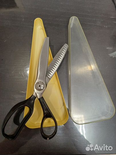 Ножницы портновские СССР зигзаг