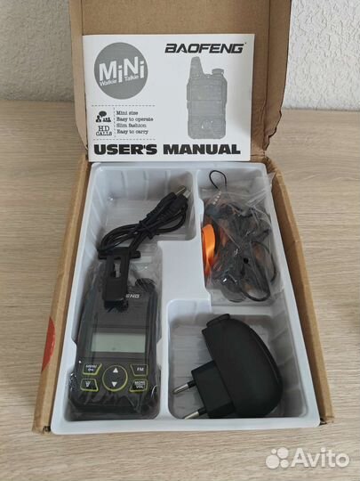 Рация мини Баофенг Bf-t1 с браком