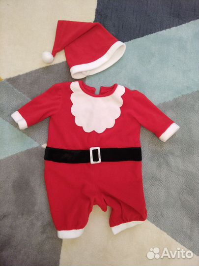 Костюм санты 86 92