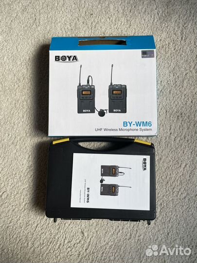 Петличка Boya BY-WM6