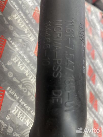 Tрубка системы отработки картерных газов. квкг