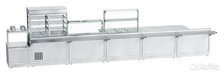 Прилавок-витрина тепловой Abat Hot-Line пвт-70Х-01