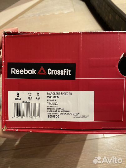 Кроссовки reebok crossfit женские