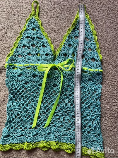 Вязаный топ для девочки