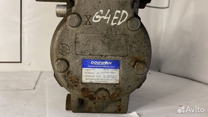 Компрессор кондиционера Hyundai Avante XD