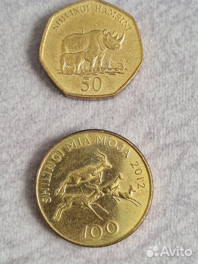 Монеты Танзания