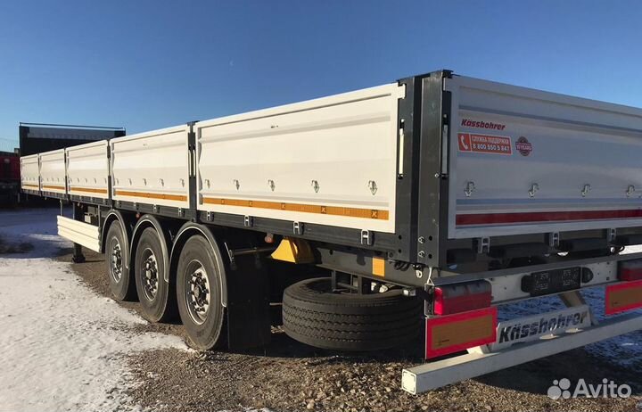 Полуприцеп бортовой Kassbohrer SPL, 2023