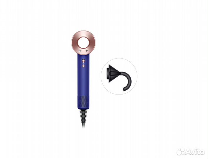 Фен Dyson Supersonic HD08 vinca blue/rose