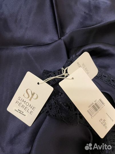 Шелковая ночная сорочка 46-48 simone perele