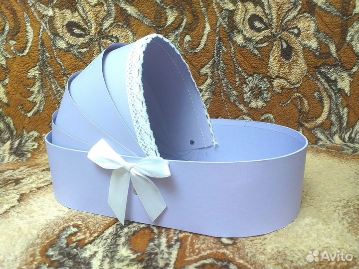 Подарочная коробка (люлька) и корзиночка