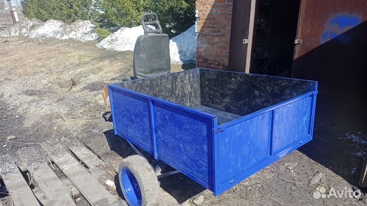 Прицеп для мотоблока самодельный