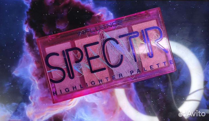 Палетка хайлайтеров influence beauty