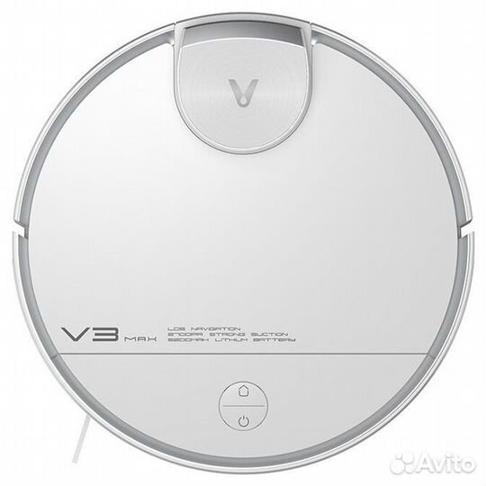 Робот-пылесос viomi robot vacuum V3 MAX white