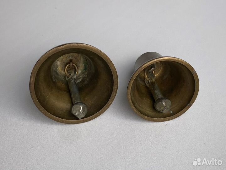 Колокольчик латунный