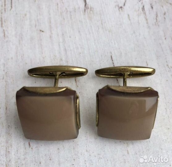 Запонки Зажим для галстука СССР Винтаж