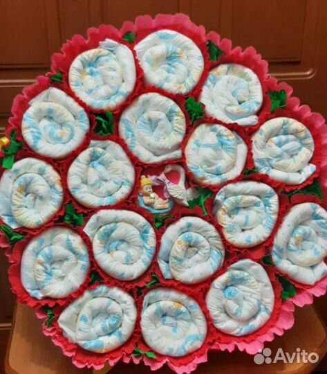 Букет из подгузников