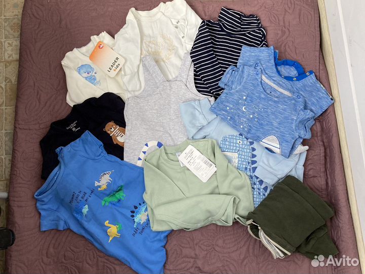 Вещи пакетом для мальчика 68