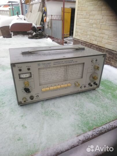 Генератор сигналов высокочастотный Г4-102